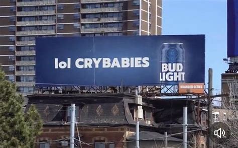 lol crybabies billboard|Fact Check: Bud Light did not erect a ‘lol CRYBABIES’ billboard